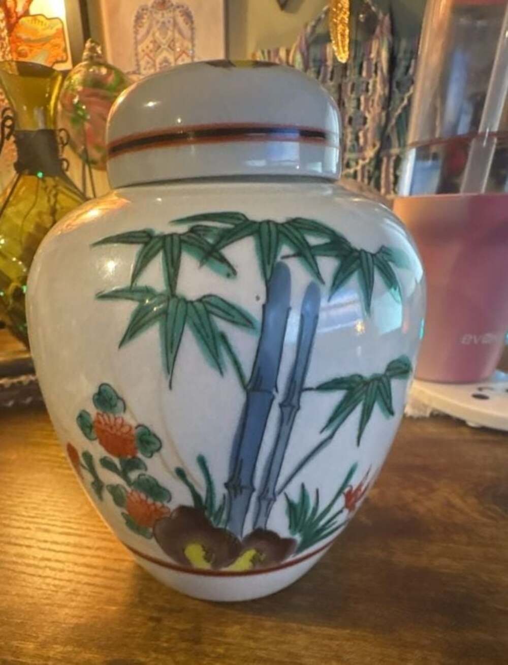 Vintage Chinese Ginger Jar Table Lamp - Beautiful - Österreich
